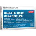 Pharmacy Action Cold & Flu Relief Day & Night Phenylephrine Tablets 24