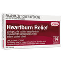 Pharmacy Action 24Hr Heartburn Relief Tablets 14