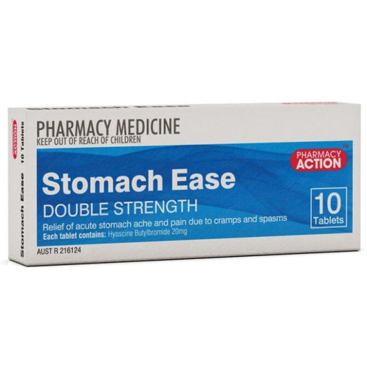 Pharmacy Action Stomach Ease Forte Tablets 20mg 10