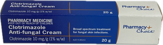 PharmacyChoice  Clotrimazole Anti-fungal Cream 20 g