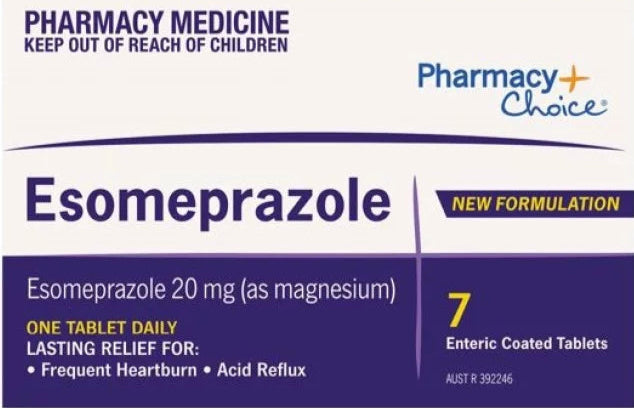 PharmacyChoice  Esomeprazole 7 Tablets