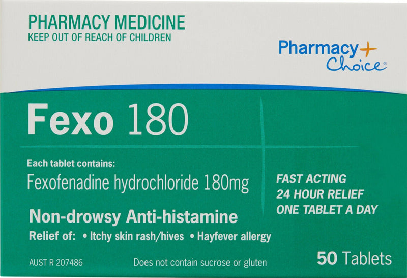 PharmacyChoice Fexo 180 50 Tablets