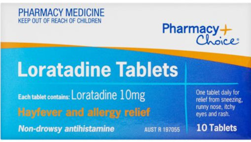 PharmacyChoice Loratadine 10 Tablets