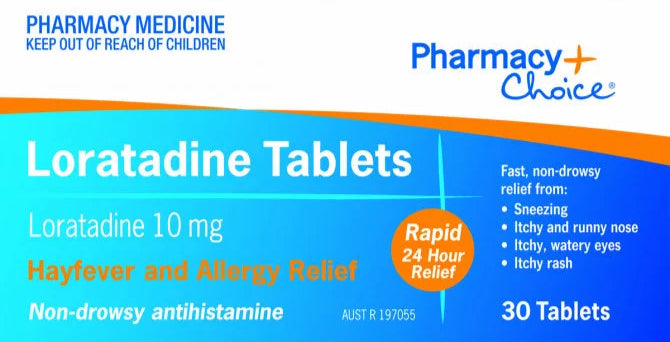 PharmacyChoice Loratadine 30 Tablets