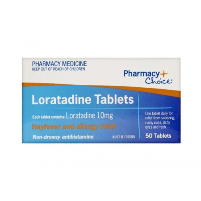 PharmacyChoice  Loratadine 50 Tablets
