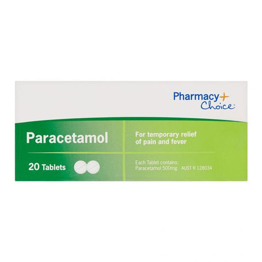 PharmacyChoice  Paracetamol 20 Tablets