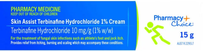 PharmacyChoice  Skin Assist Terbinafine Hydrochloride 1% Cream 15 g