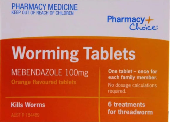 PharmacyChoice  Worming Tablets 6 Tablets