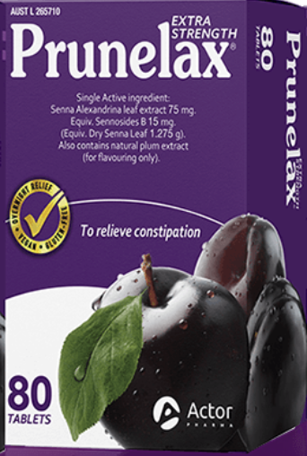 Prunelax Extra Strength Laxative Tablets 80