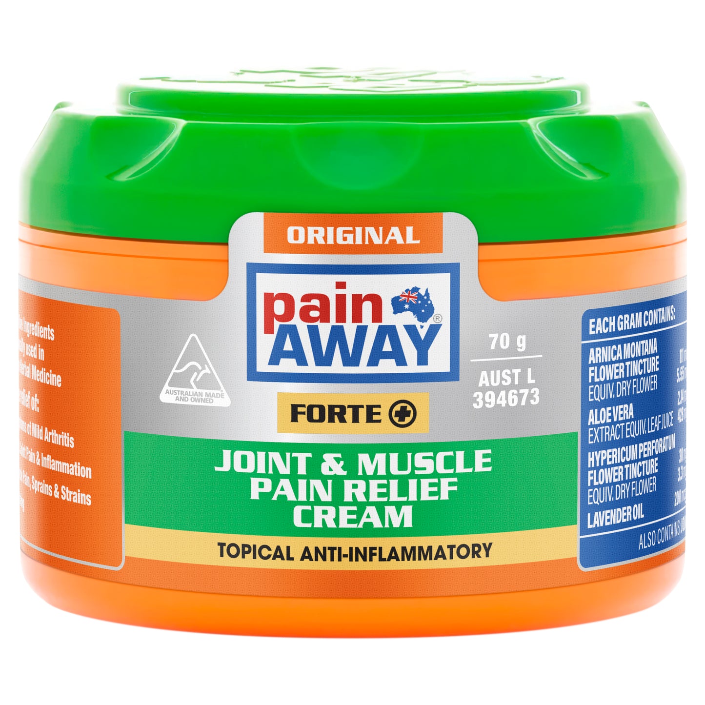 PainAway Forte+ Joint & Muscle Cream 70g