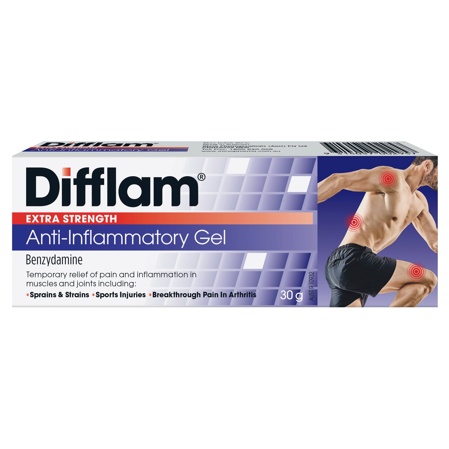 Difflam XStre 5% Gel 30 g