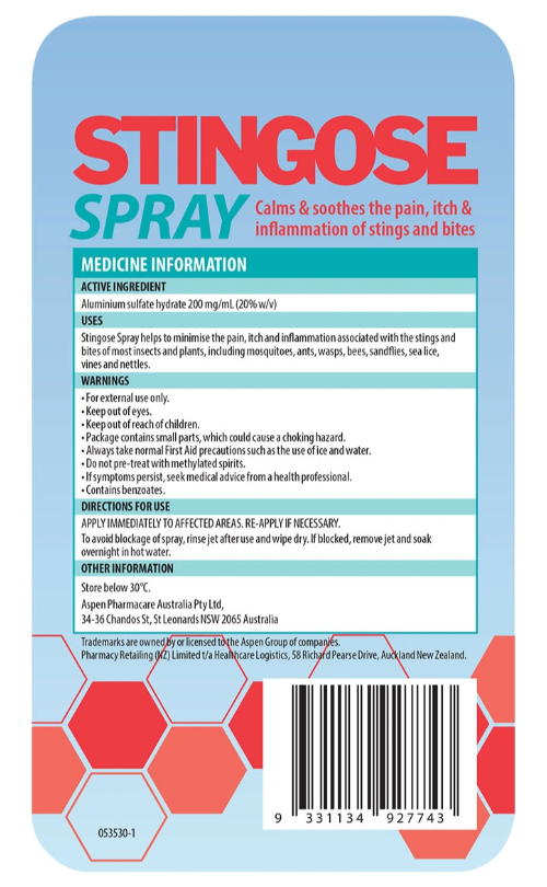 Stingose Spray Blister 25mL
