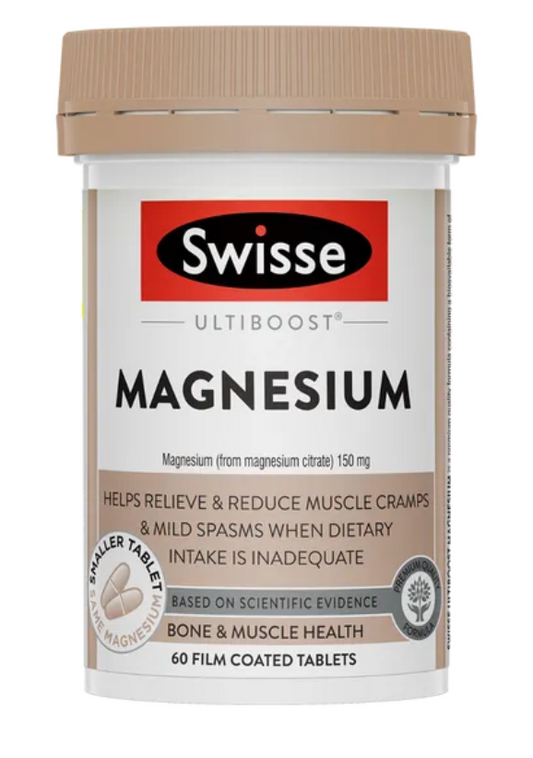 Swisse Ultiboost Magnesium 60 Tablets