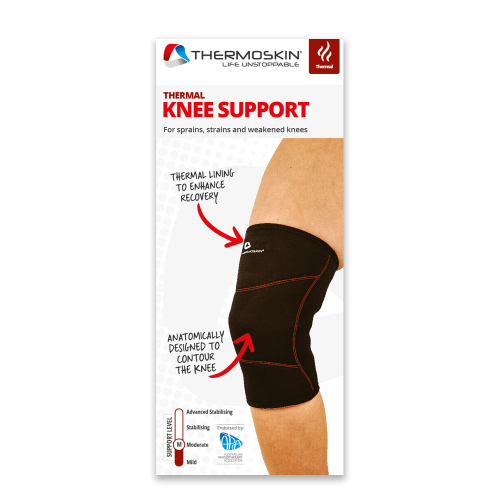 Thermoskin Thermal Knee Support Black XL