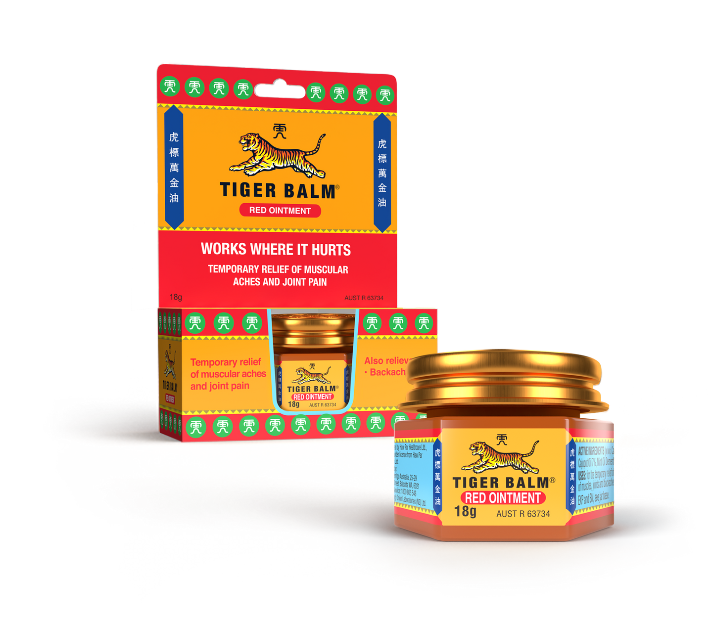 Tiger Balm Red Ointment 18g