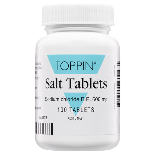 Toppin Salt Tab 600mg 100