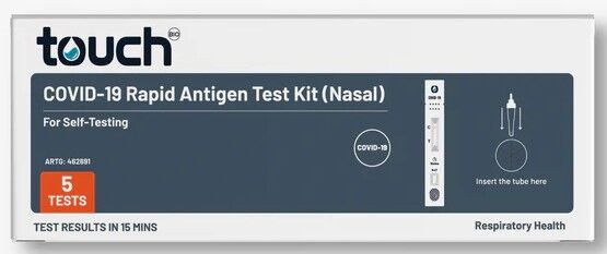 TouchBio Rapid Antigen Test x5