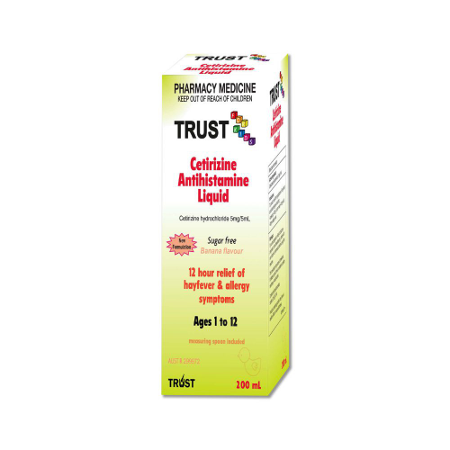 Trust Cetirizine Liquid 200mL