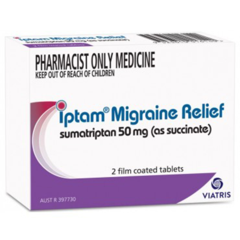 Iptam Migraine Relief Tablets 2  (S3)