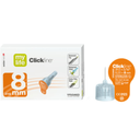 Mylife Clickfine Insulin Pen Needles 31 Gauge 8 mm Box of 100