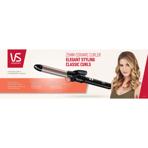 VS Sassoon Ceramic Hair Curler
