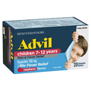 Advil Children's Chewable Tablets 7-12 Years Raspberry 20 Pack