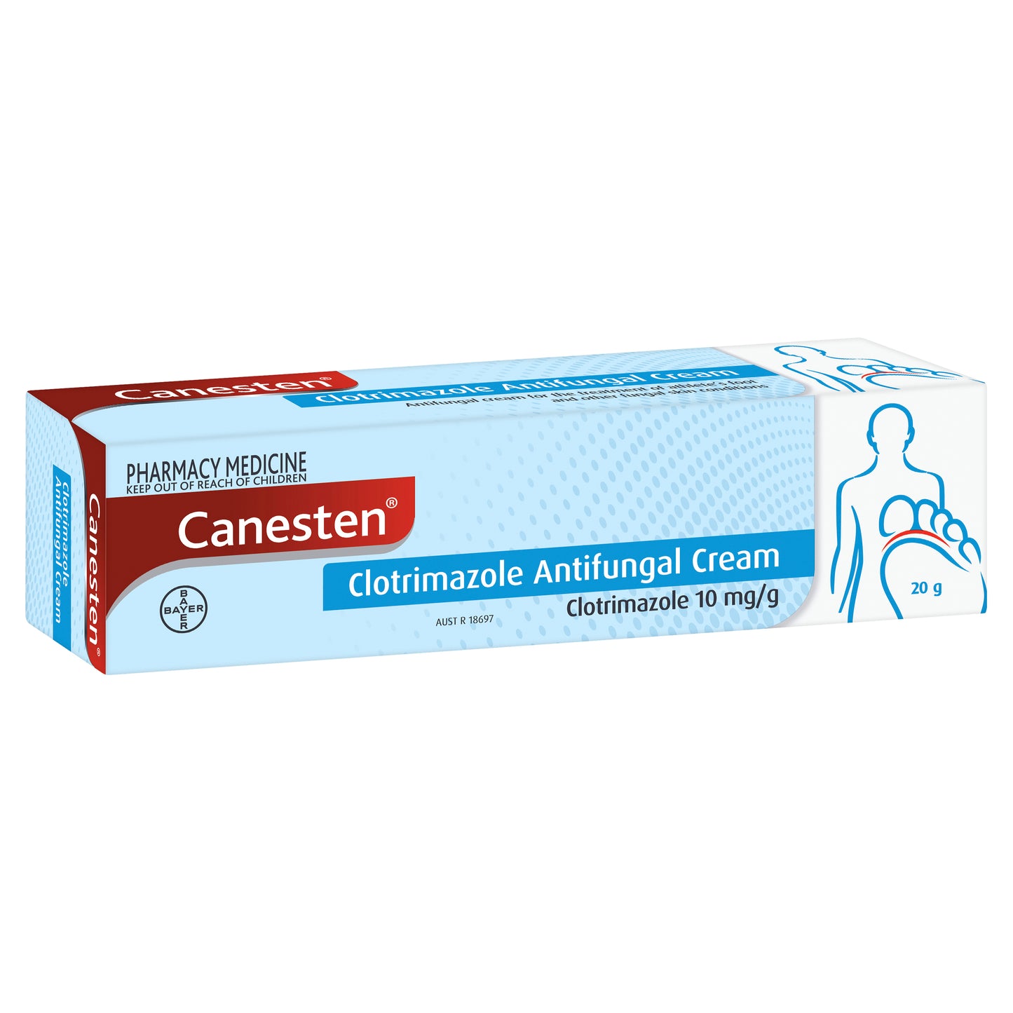 Canesten Topical Clotrimazole Cream 20g
