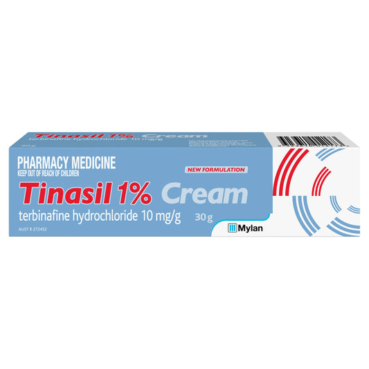 Tinasil Cream 1% 30g