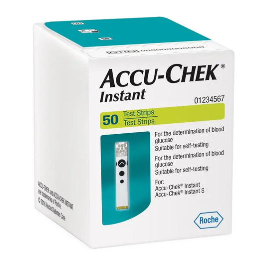 Accu-Chek Instant Blood Glucose Test Strips Pack of 50