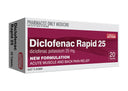Pharmacy Action Diclofenac Rapid 25mg 20
