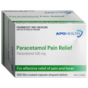 APOHEALTH 500mg Paracetamol 100 Caplets