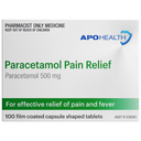 APOHEALTH 500mg Paracetamol 100 Caplets