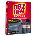 Deep Heat - Back Pain Extra Large Heat Patches 2 Pack
