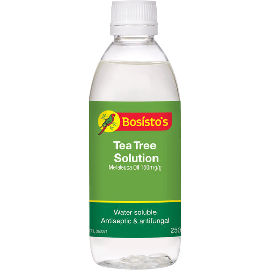 Bosisto’s Tea Tree Solution 250 mL