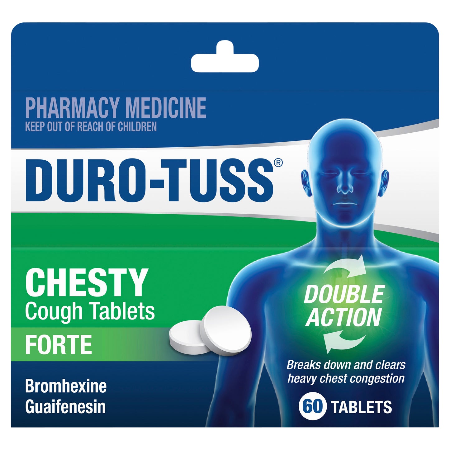 Duro-Tuss Chesty Forte Tablets 60