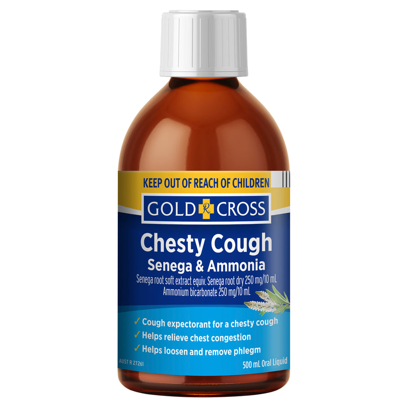 Gold Cross Senega & Ammonia Mixture 500mL