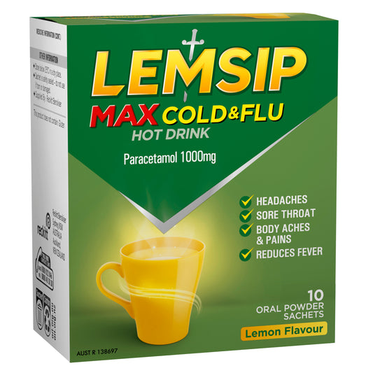 Lemsip Max Strength Sachets 10
