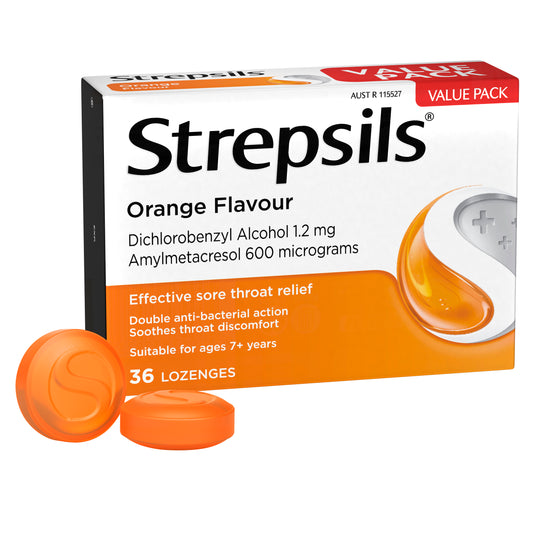 Strepsils Orange Lozenges 36