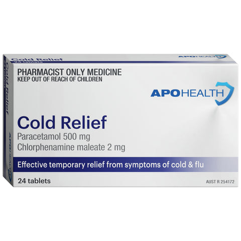 APOHEALTH Cold Relief Tablets 24