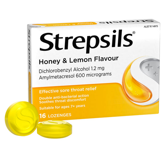 Strepsils Honey & Lemon Lozenges 16