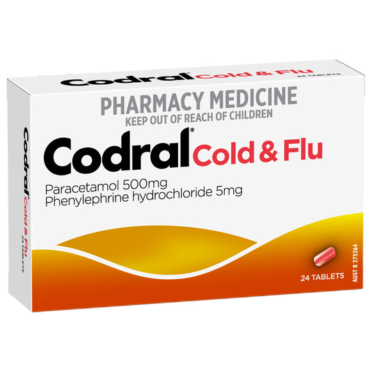 Codral PE Cold & Flu Tablets 24