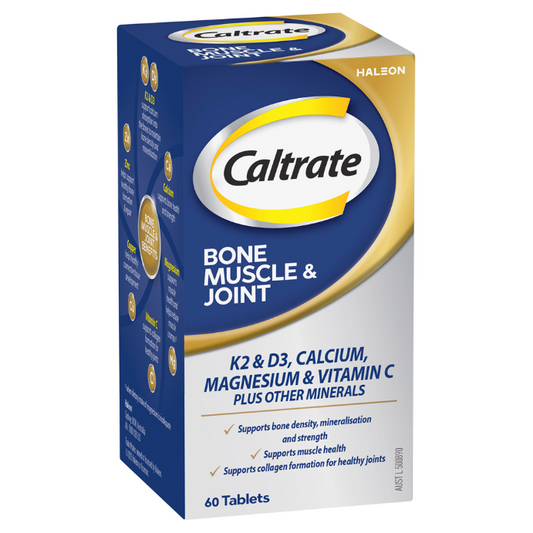 Caltrate Bone, Muscle & Joint  Calcium and Vitamin D -  60 Tablets