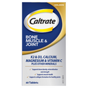 Caltrate Bone, Muscle & Joint  Calcium and Vitamin D -  60 Tablets