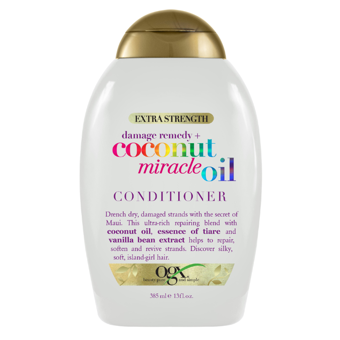 OGX Extra Strength Damage Remedy + Coconut Miracle Oil Conditioner 385ml