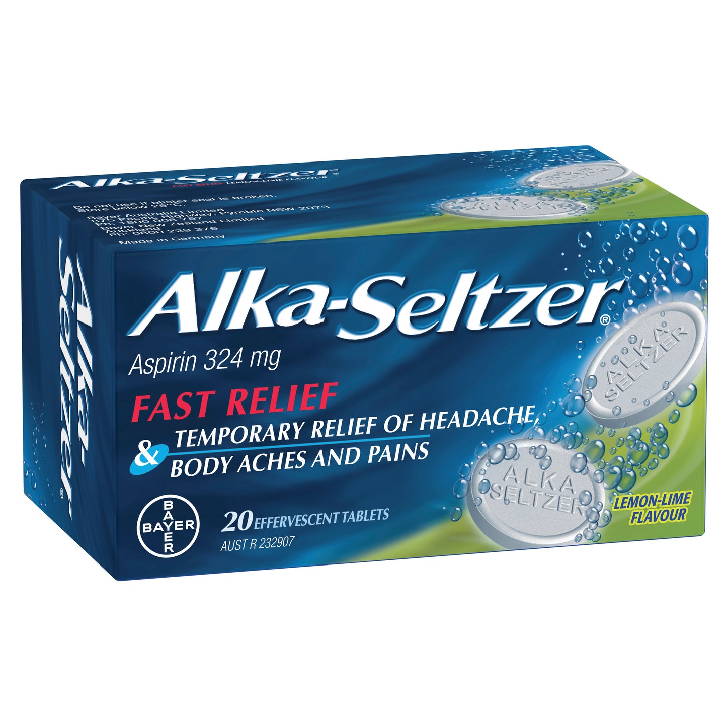 Alka-Seltzer Tablets Lemon Lime 20