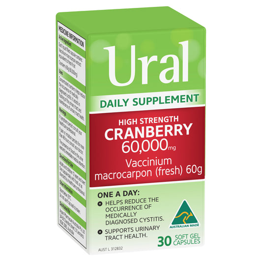 Ural Daily Cranberry Capsules 30