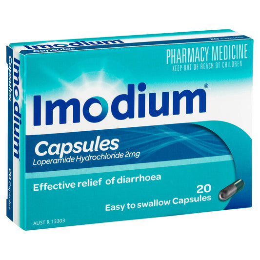Imodium Capsules 2mg 20
