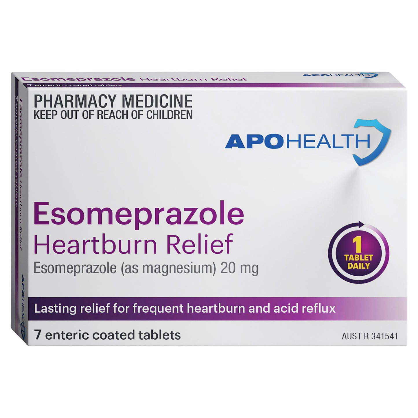 APH Esomeprazole Tablets 20mg Blister Pack 7