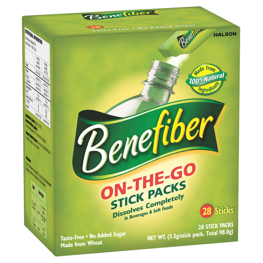 Benefiber On-The-Go 28 Day Stick Pack 98g