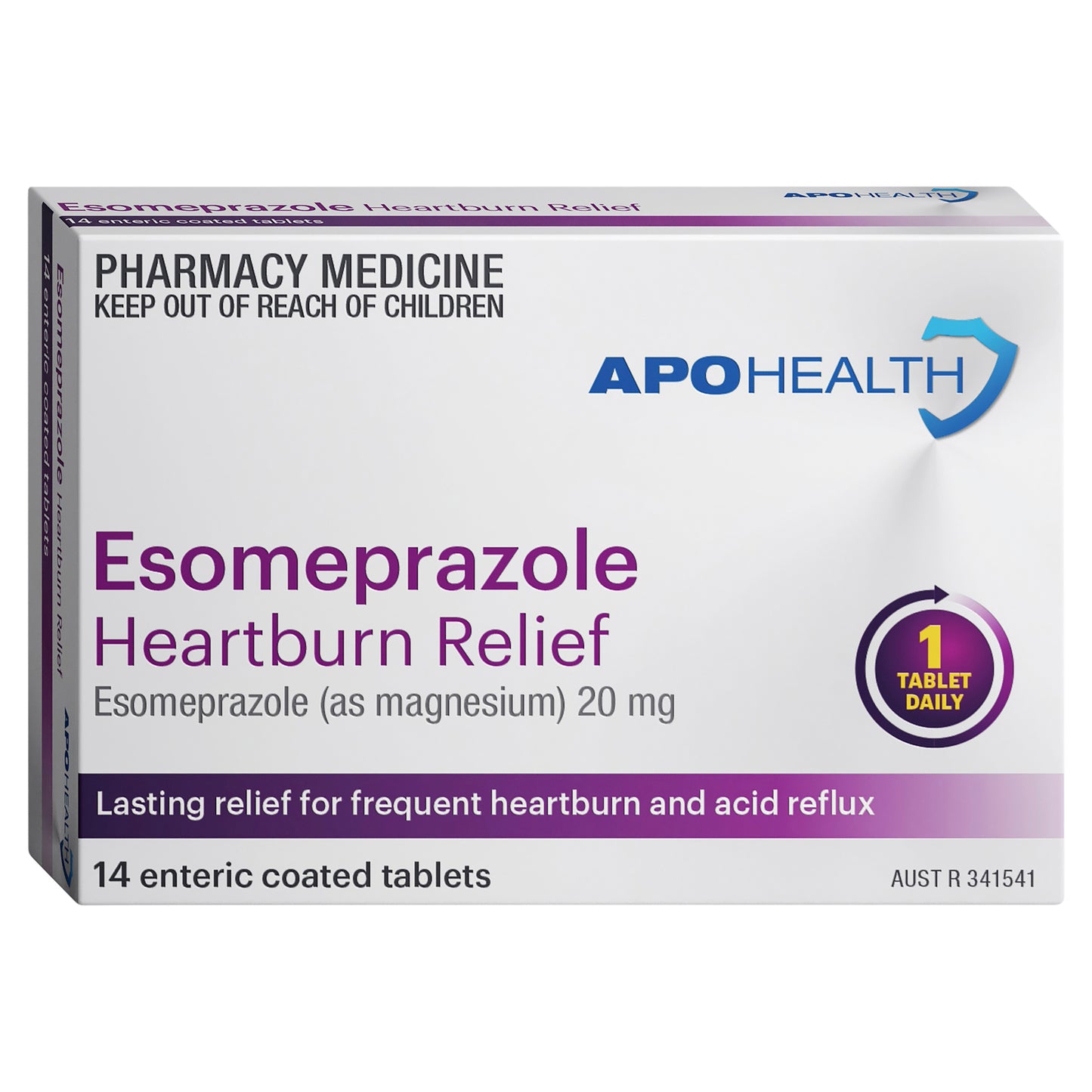 APH Esomeprazole Tablets 20mg Blister Pack 14